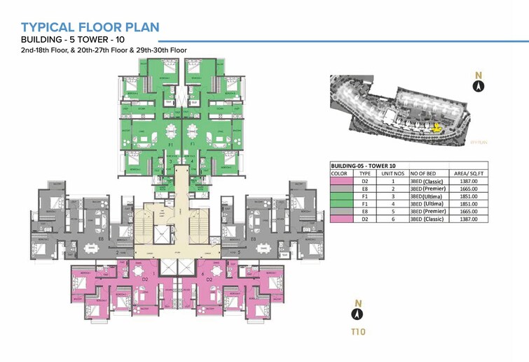 Meridian Park At The Prestige City Floor Plans 1