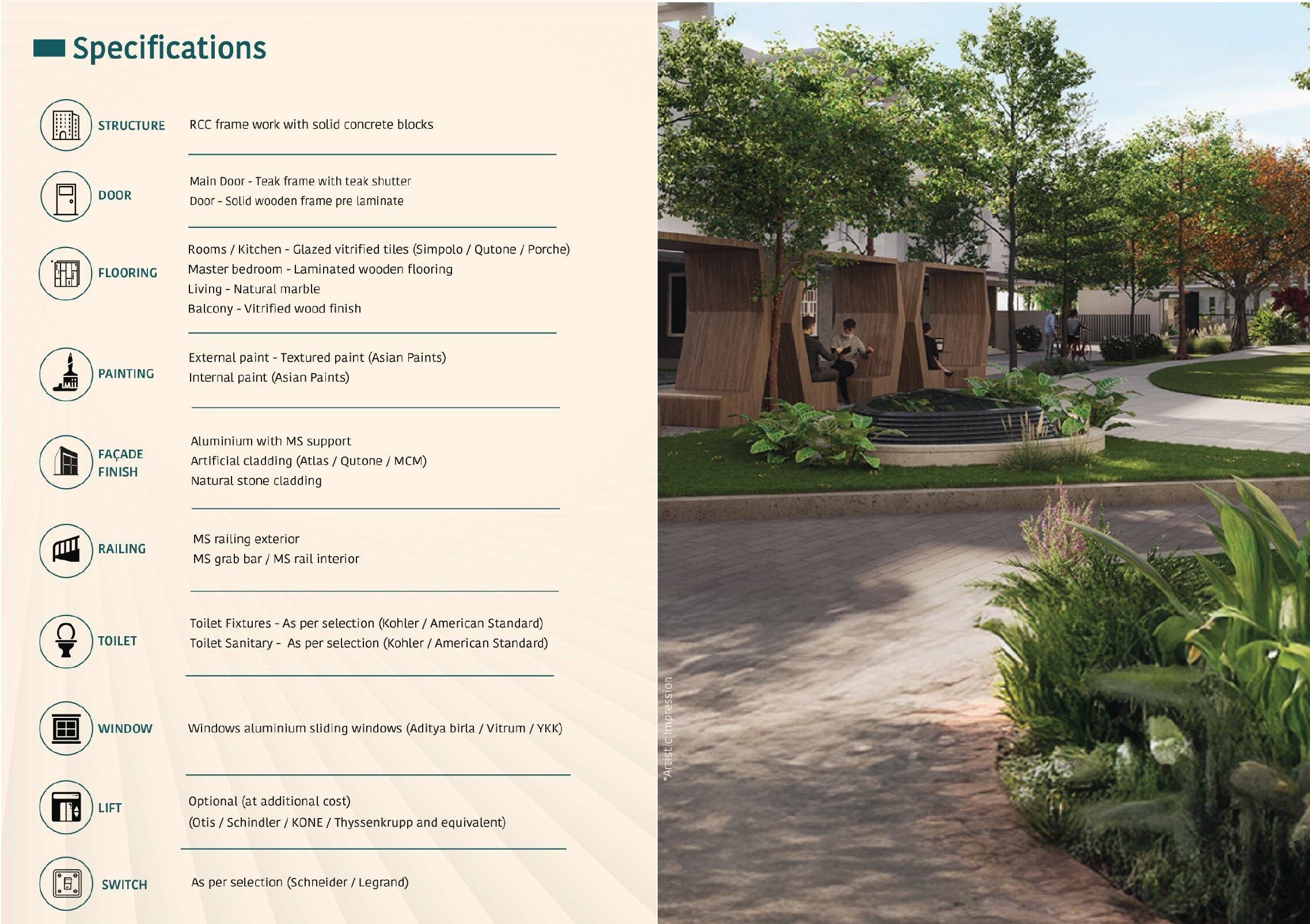 Merusri Sunscape Specification