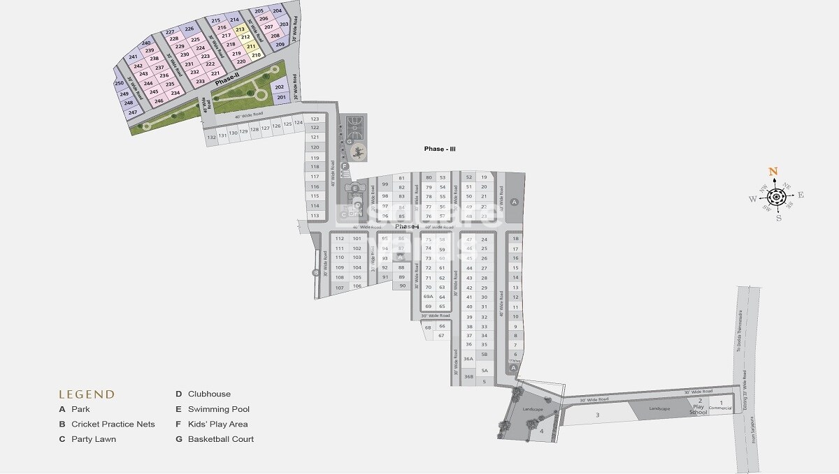 Metropolis Fair Oaks Master Plan Image