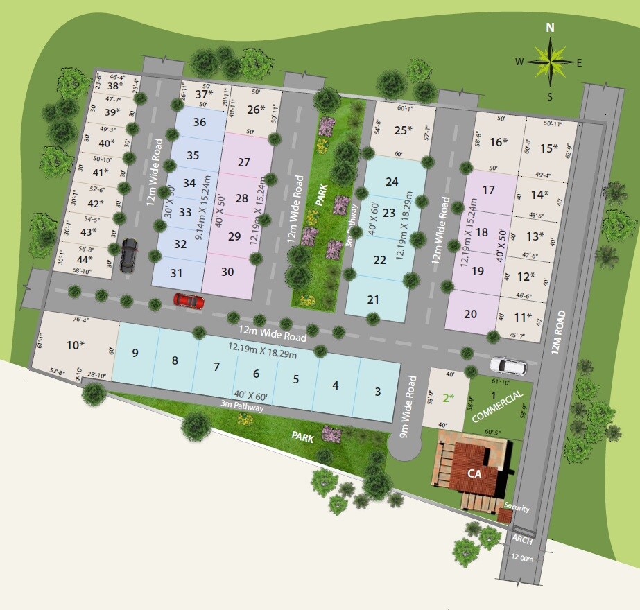 MGS Shreela Airview Enclave Master Plan 1