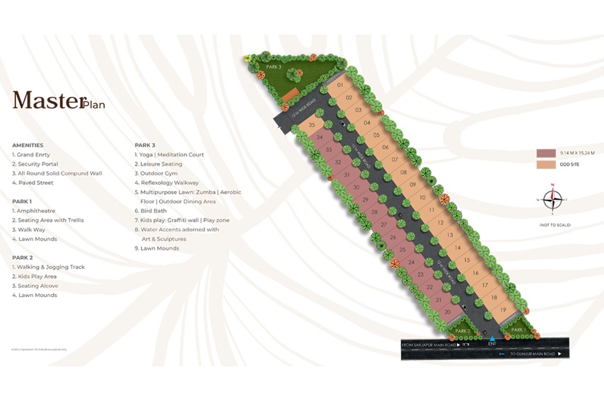 MH Oaklands Master Plan Image