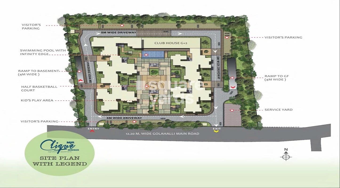 MJR Clique Hercules Master Plan Image