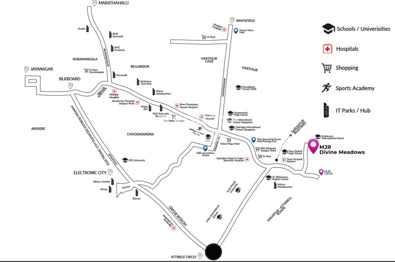 MJR Divine Meadows Location Image