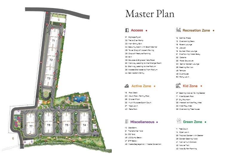 Modern Engrace Vista Master Plan Image 1