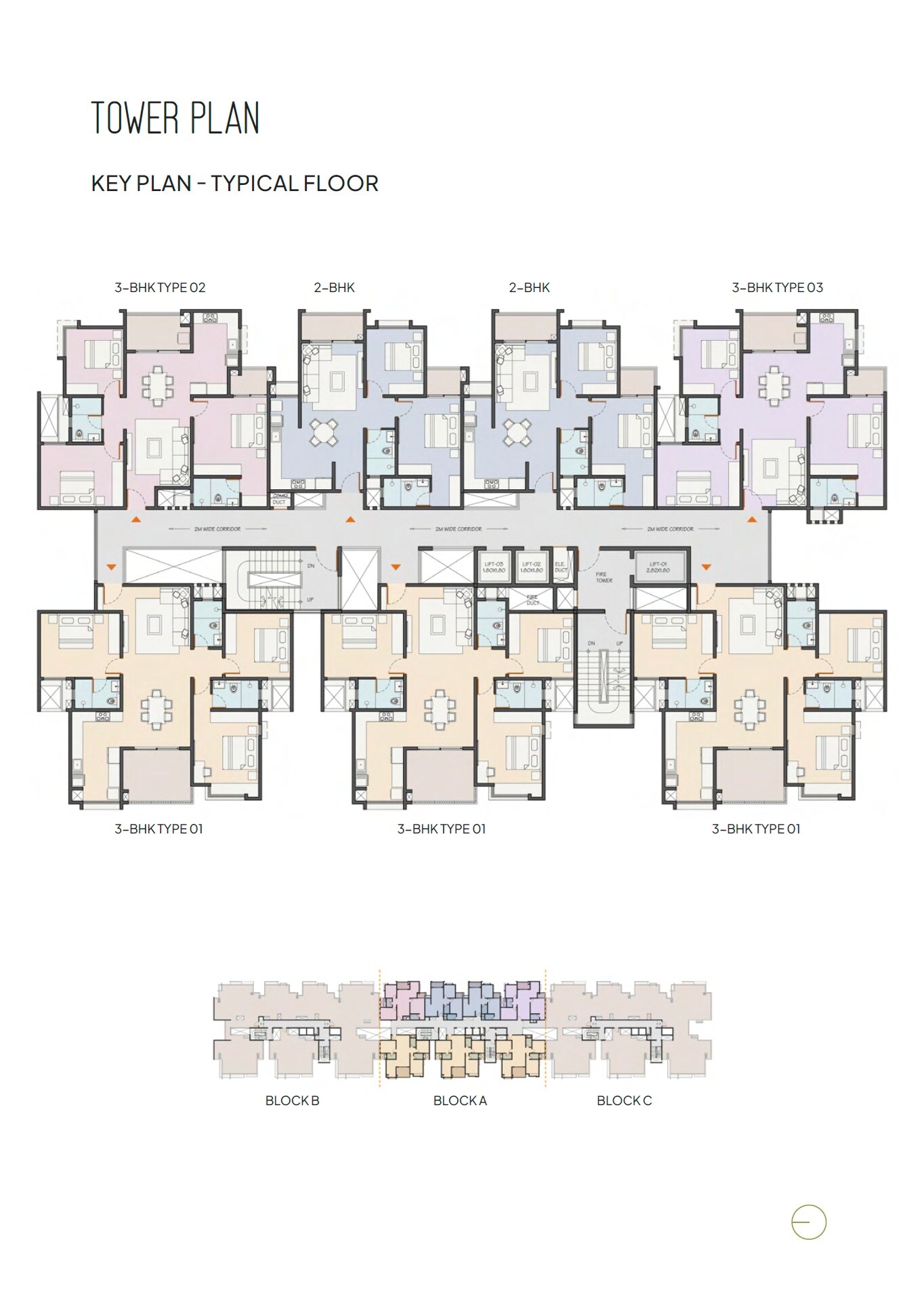 Modern Neon Floor Plans