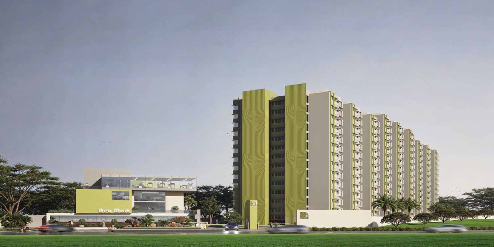 Modern Neon residential project in Chikka Tirupathi Road