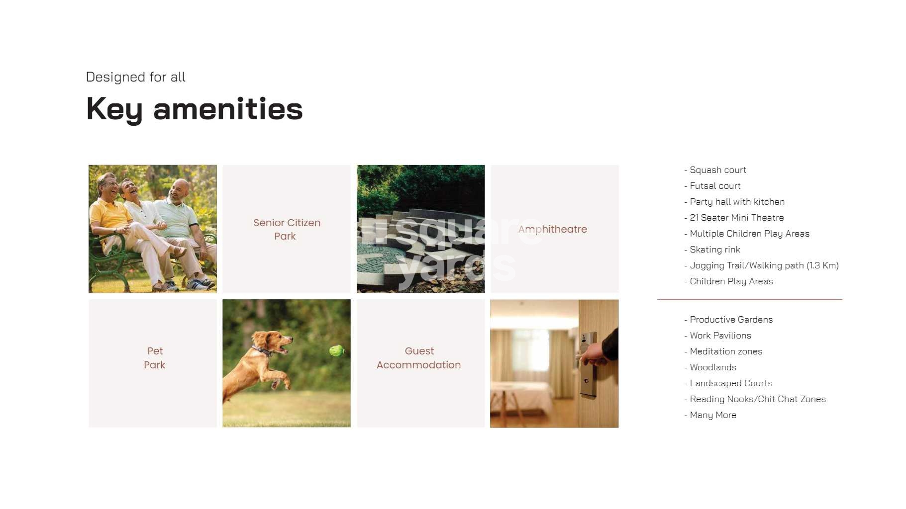 Modern Soulace Amenities Features