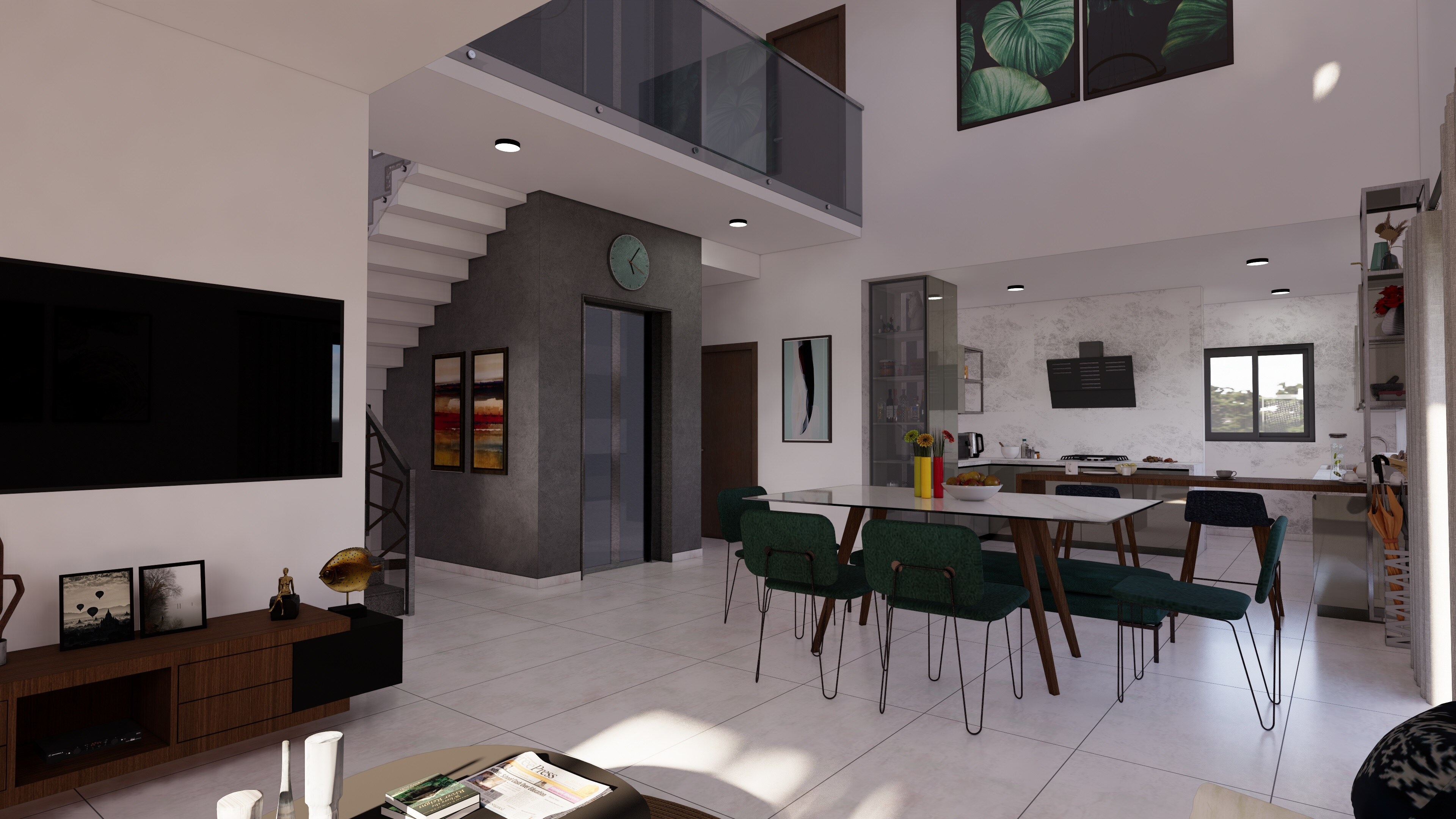 Modern Soulace Apartment Interiors 2