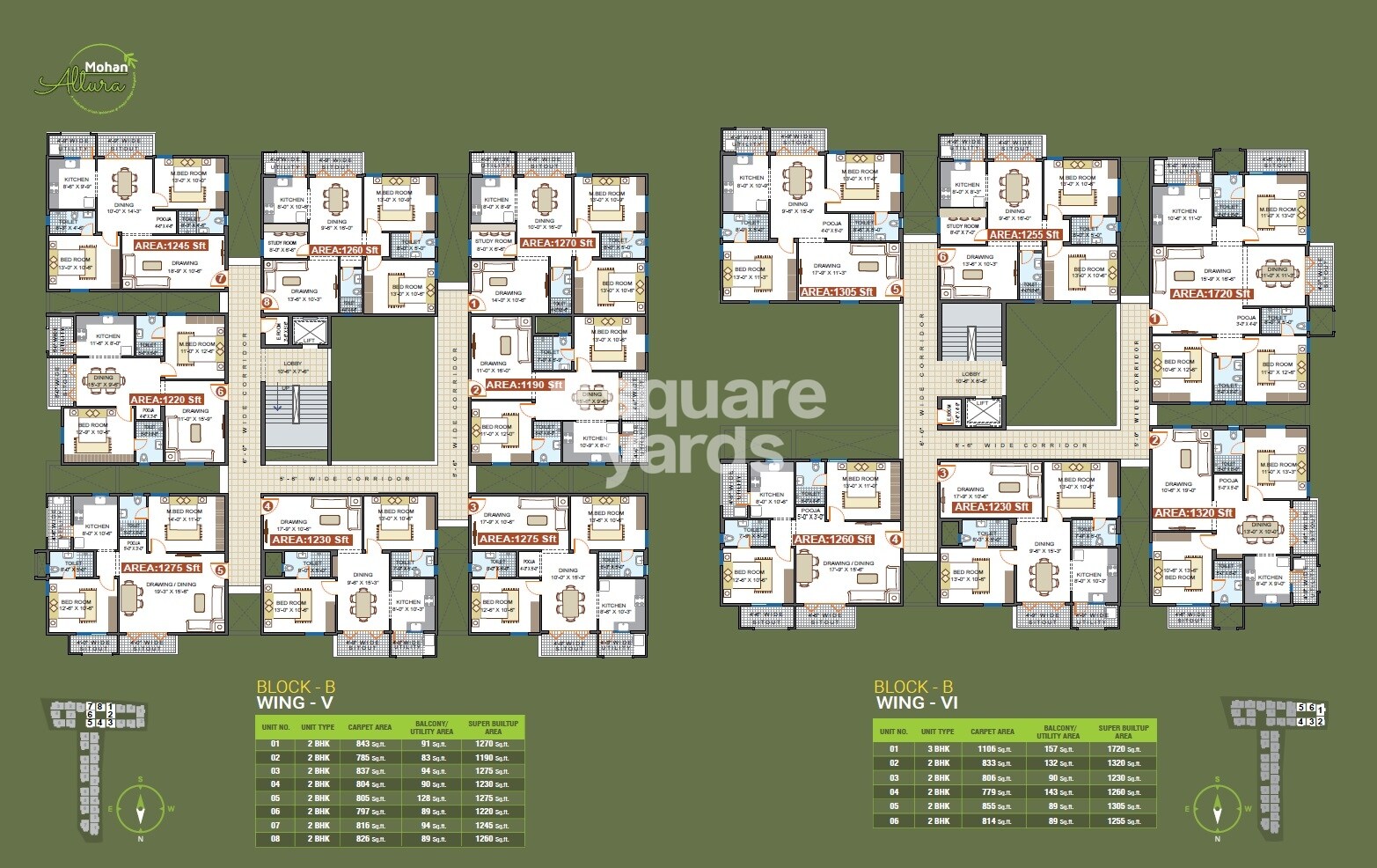 Mohan Altura Floor Plans 1