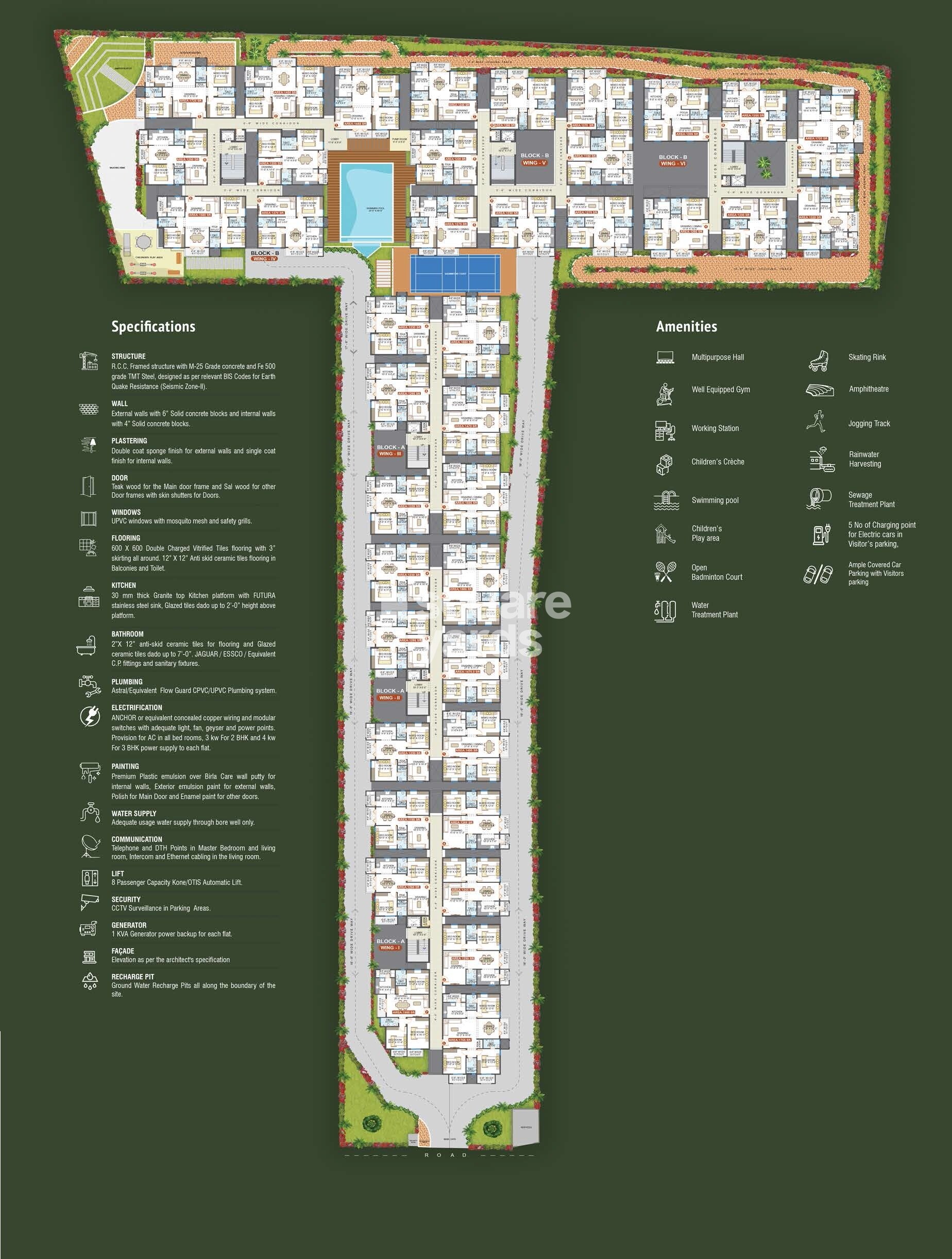 Mohan Altura Master Plan Image
