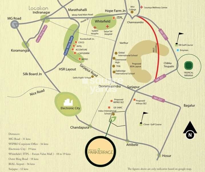 Motzkin Park Terrace Location Image