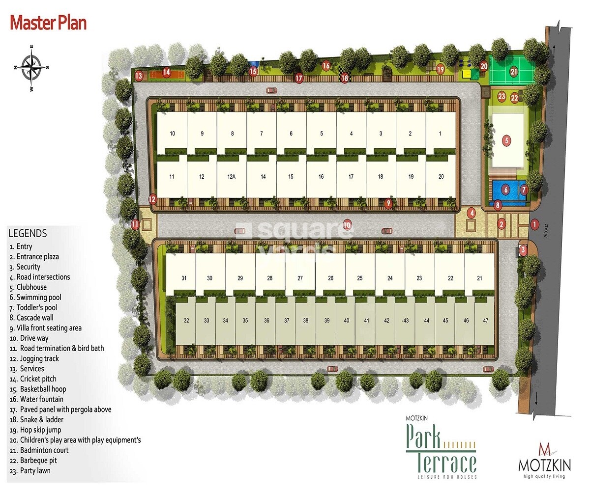 Motzkin Park Terrace Master Plan Image