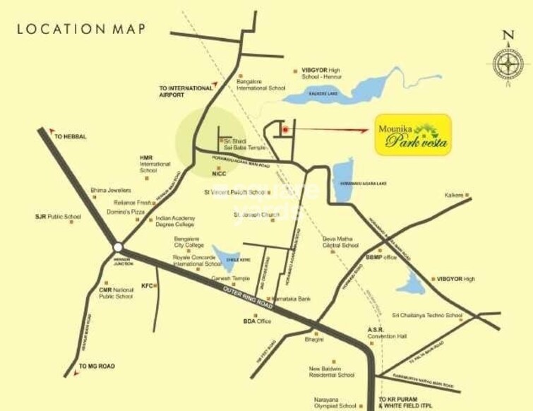 Mounika Park Vesta Location Image