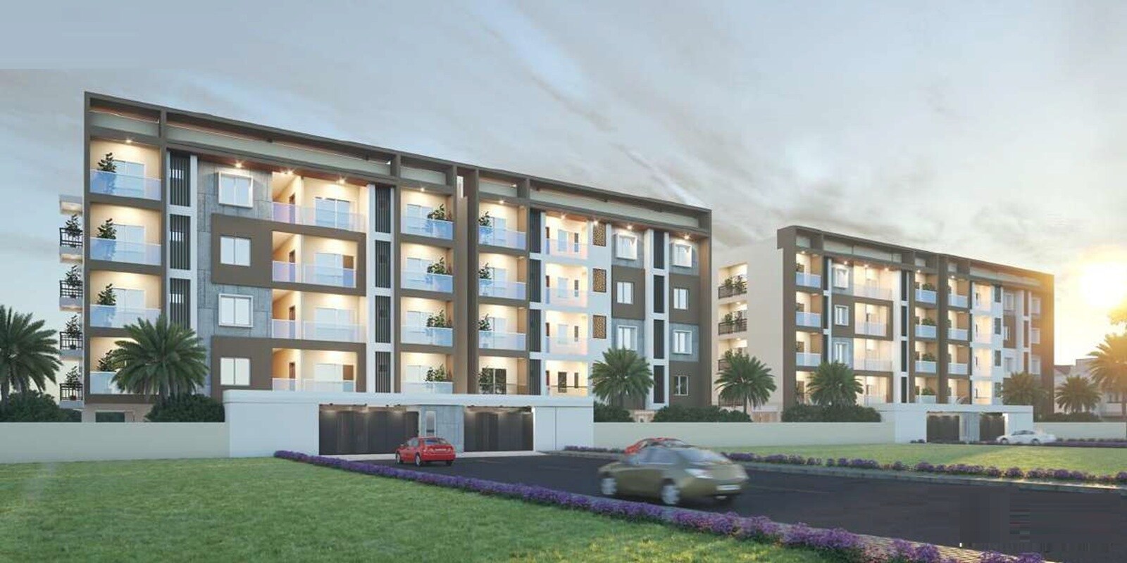 MR Ragam Meadows Apartment Exteriors