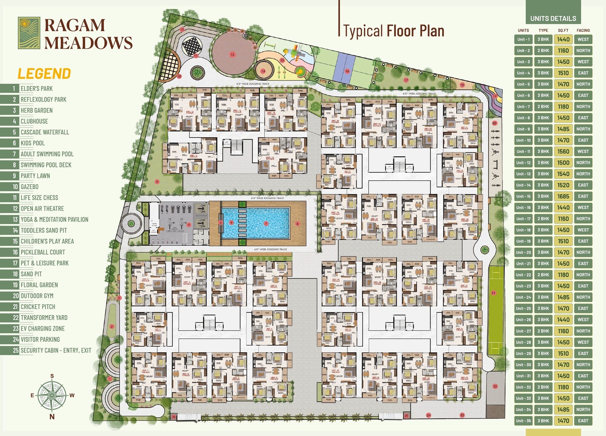 MR Ragam Meadows Master Plan 1