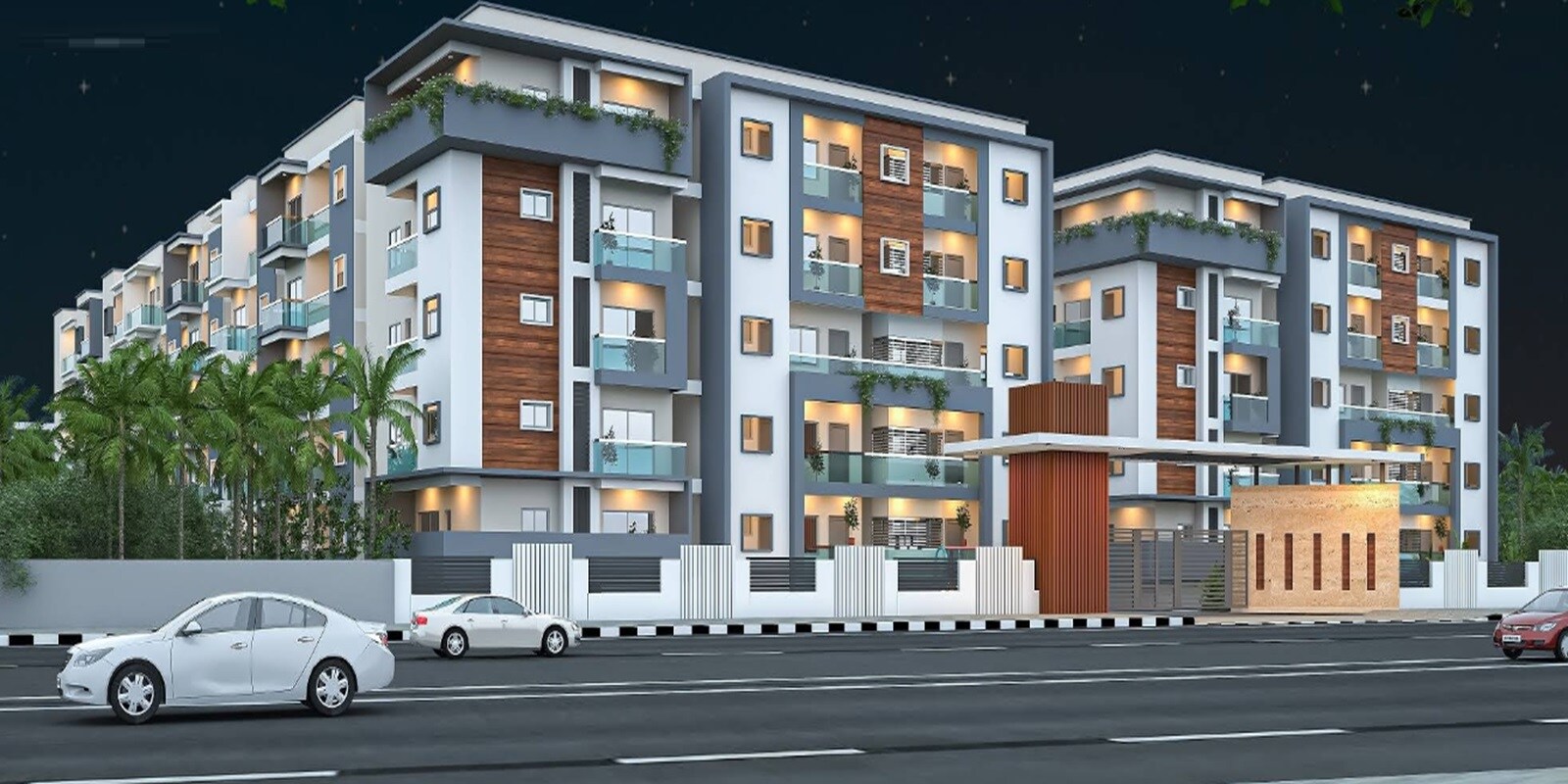 MR Serenity residential project in Hosapalya