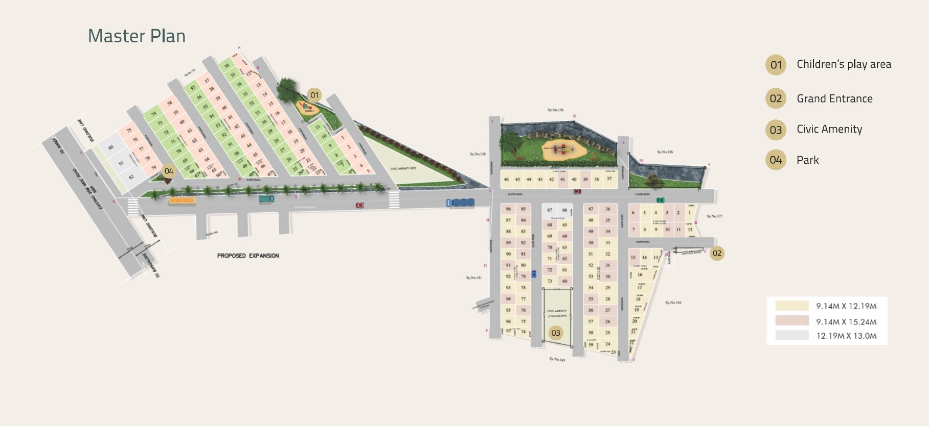 MSK Paradise Master Plan 1