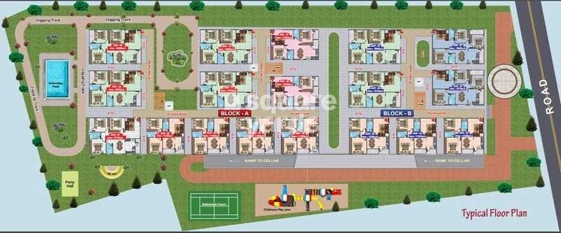 MSR Gangothri Residency Master Plan 1