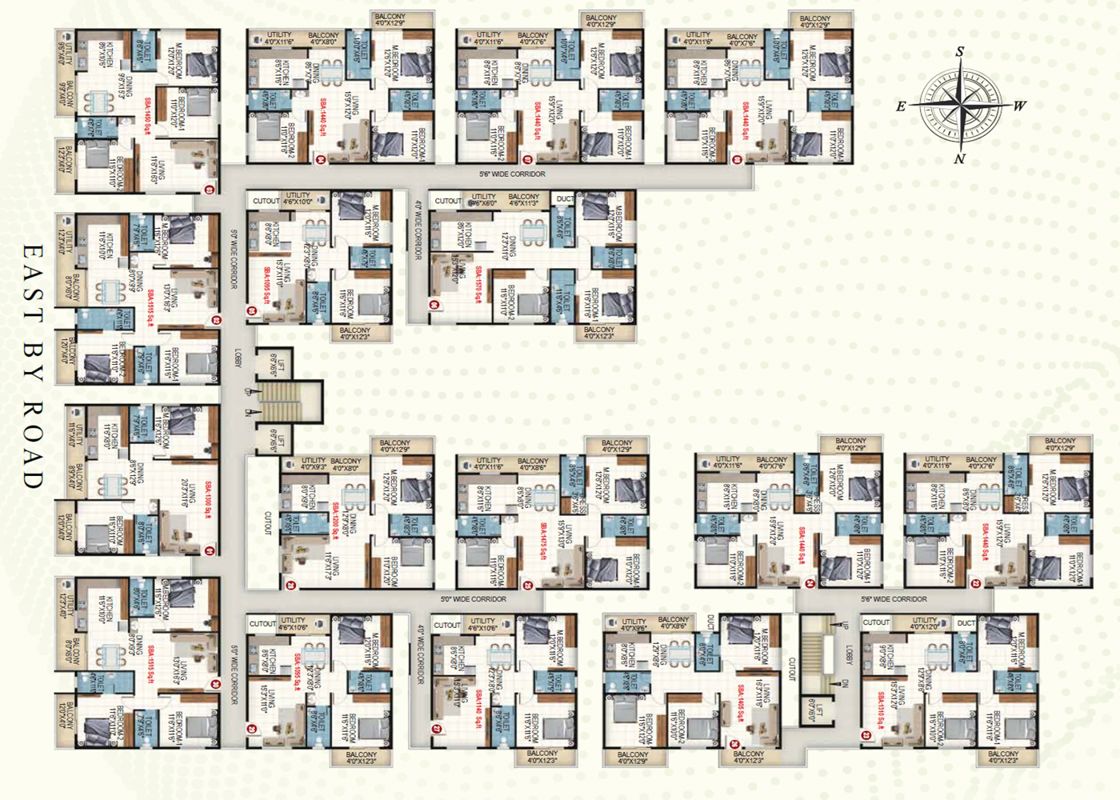 My Buildcon Serene Floor Plans 1
