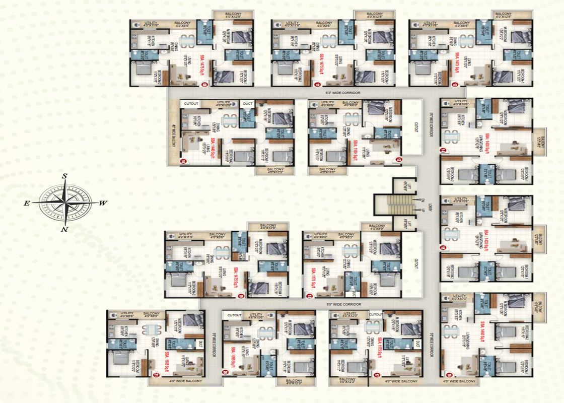My Buildcon Serene Floor Plans 2