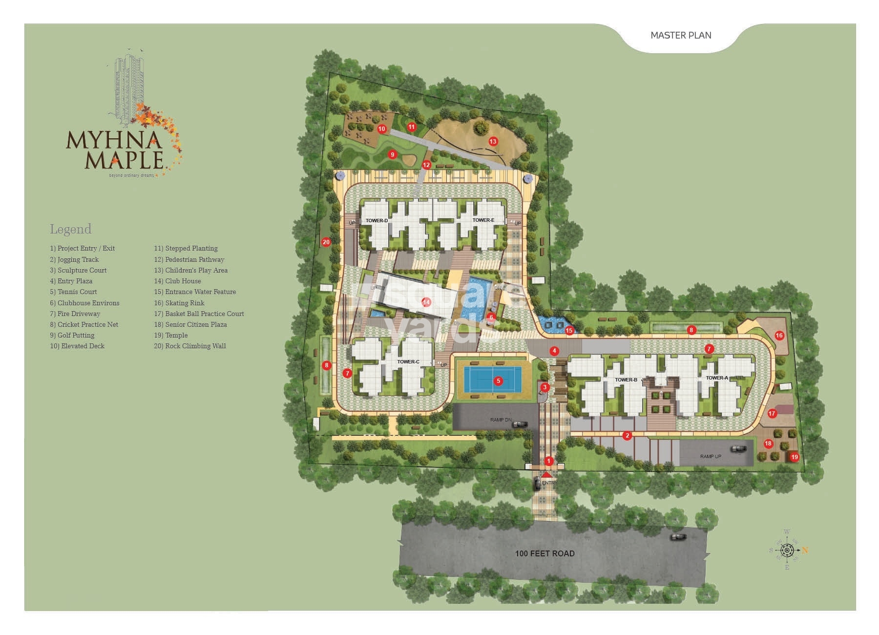 Myhna Maple Master Plan Image