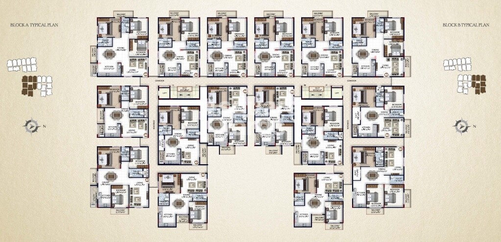 Mythri Mithila Floor Plans 1