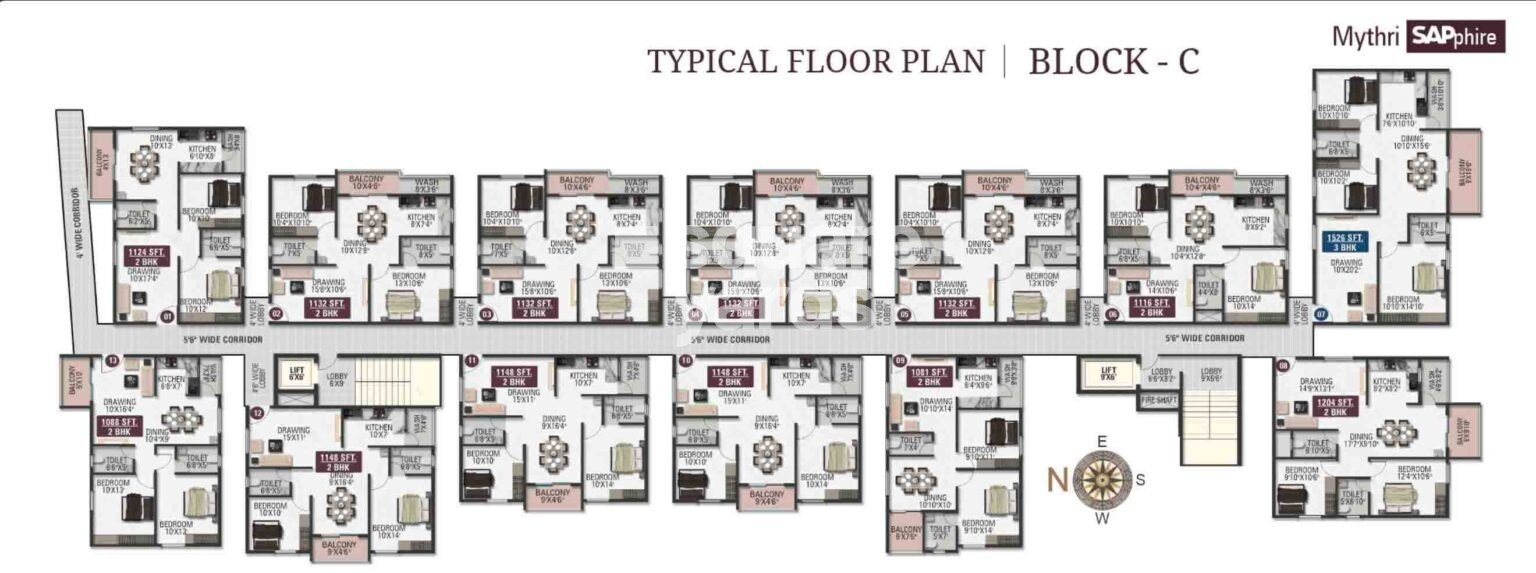 Mythri Sapphire Floor Plans 3