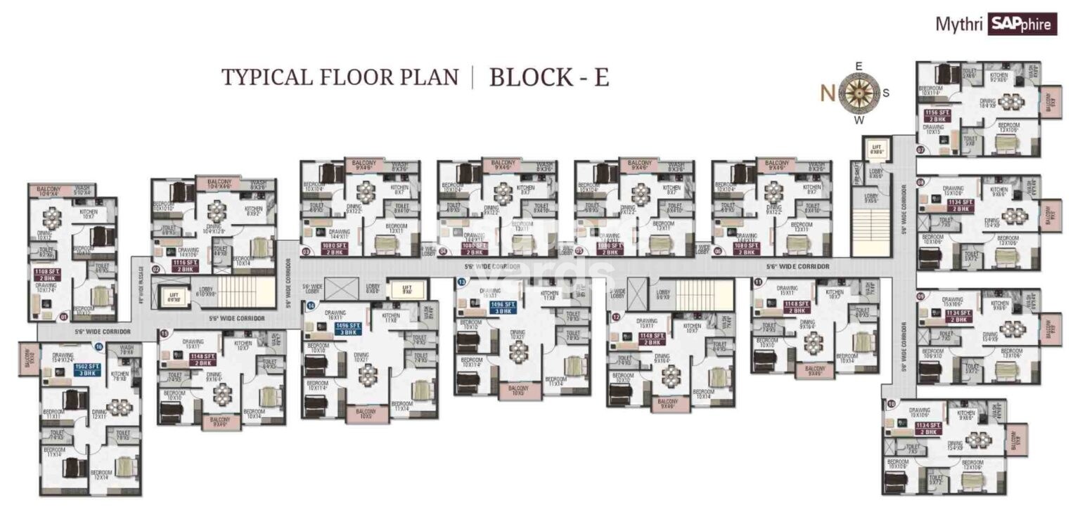 Mythri Sapphire Floor Plans 5