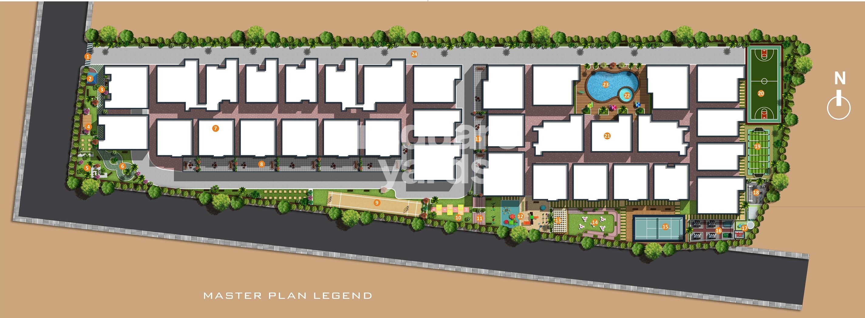 Mythri Square Master Plan 1