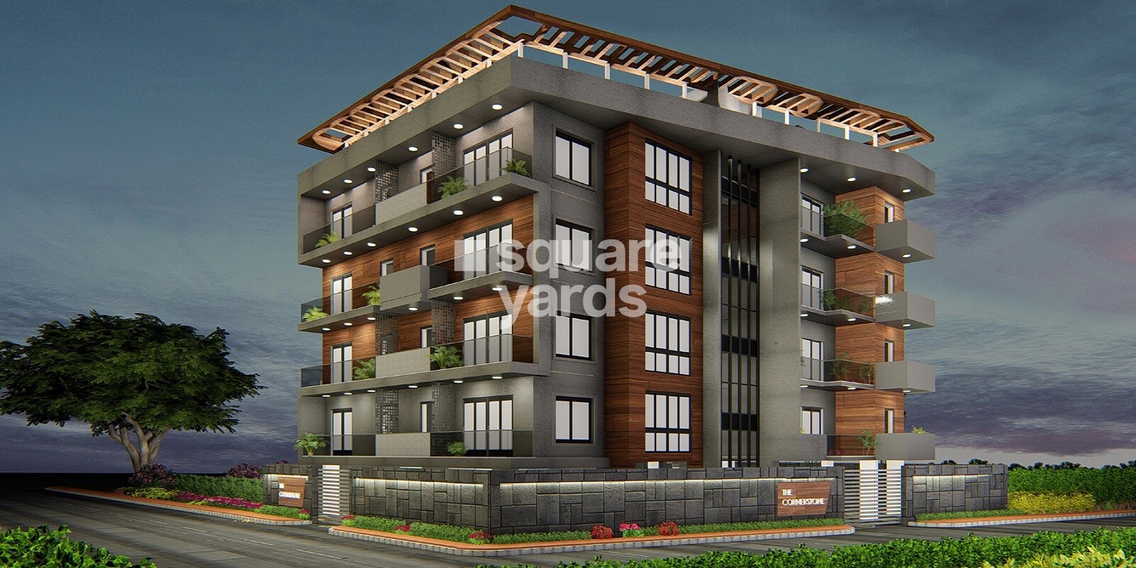 Naga The Cornerstone residential project in Judicial Layout