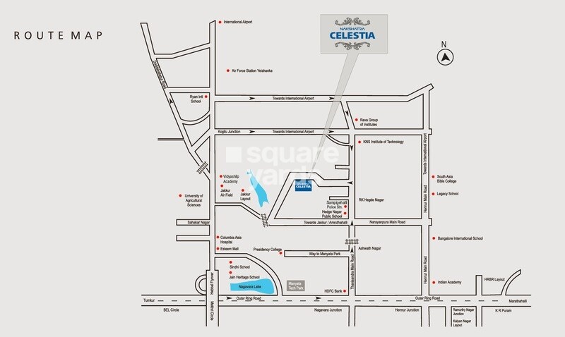 Nakshatra Celestia Bangalore Location Image