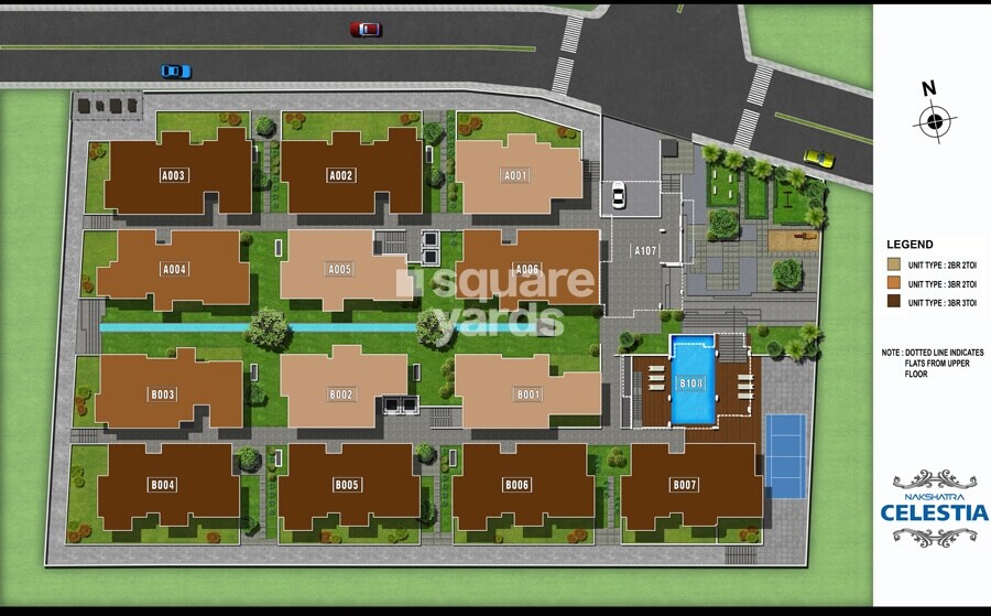 Nakshatra Celestia Bangalore Master Plan Image