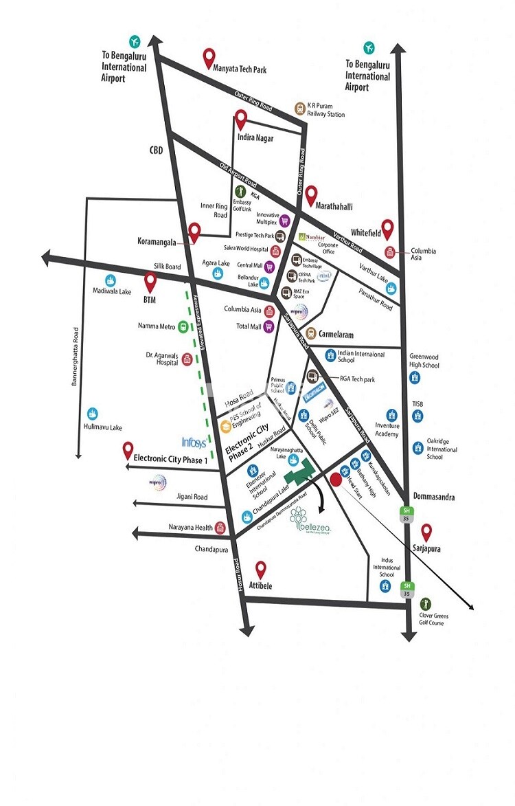 Nambiar Ellegenza Location Image