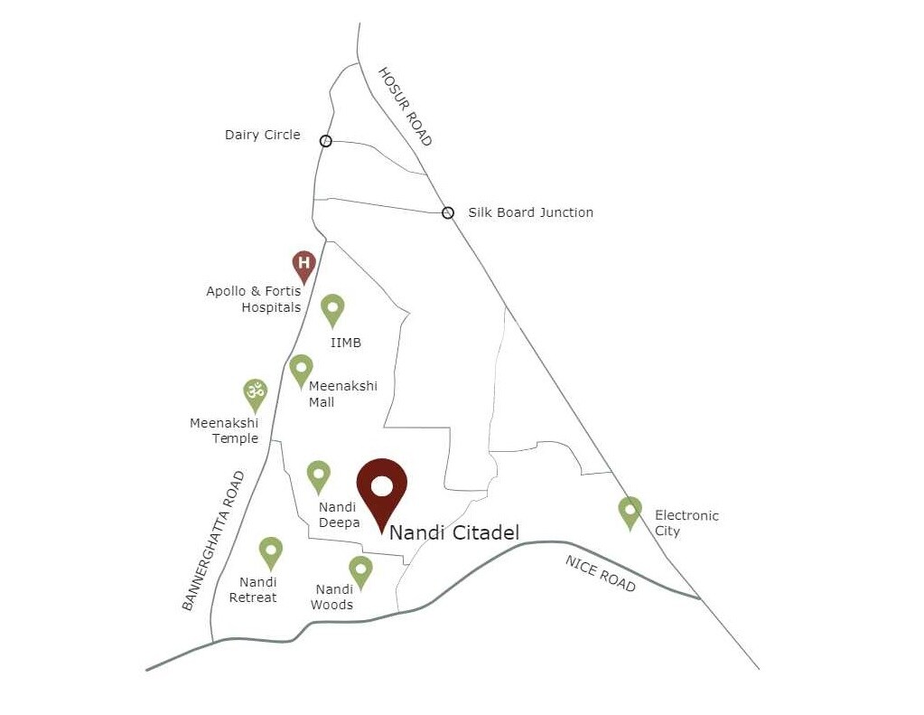 Nandi Citadel Location Image