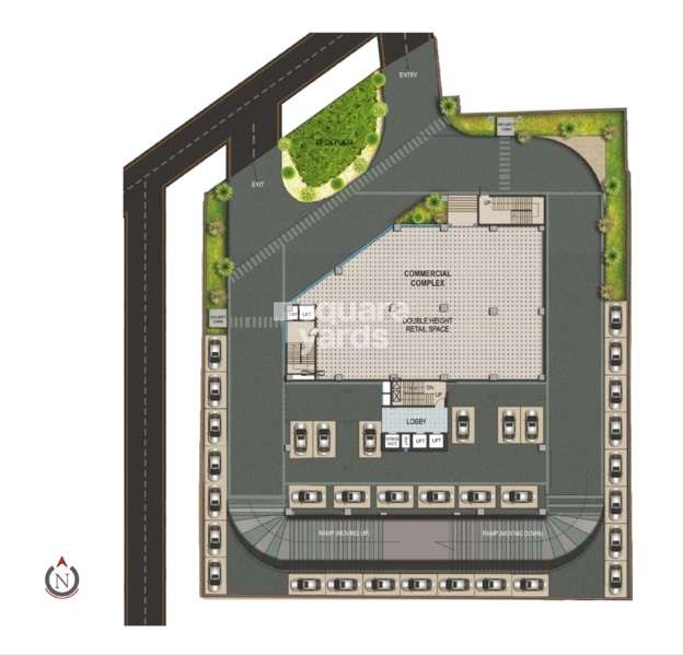 narmada sri heights project master plan image1