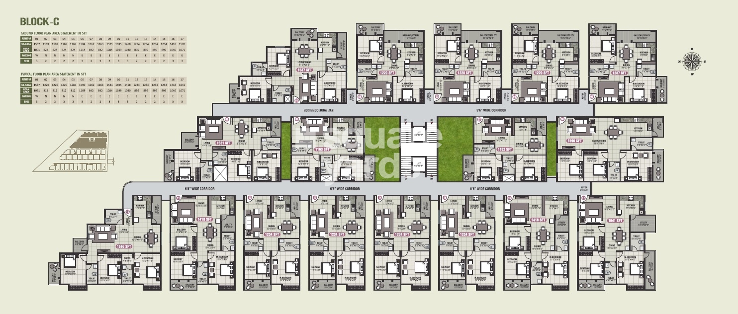 Nava Gokulam Floor Plans