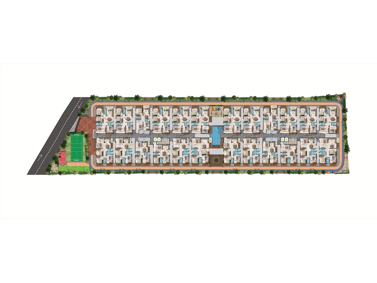 Navakruthi Garden Bay Master Plan 1