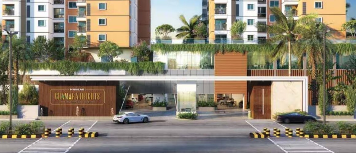 Navami Chamara Heights Entrance View