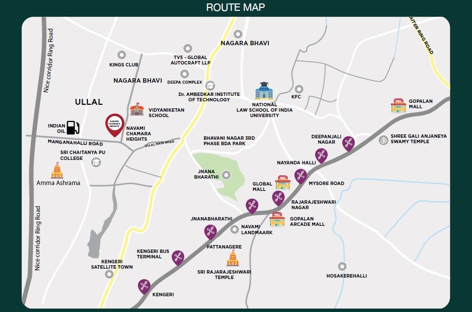 Navami Chamara Heights Location Image