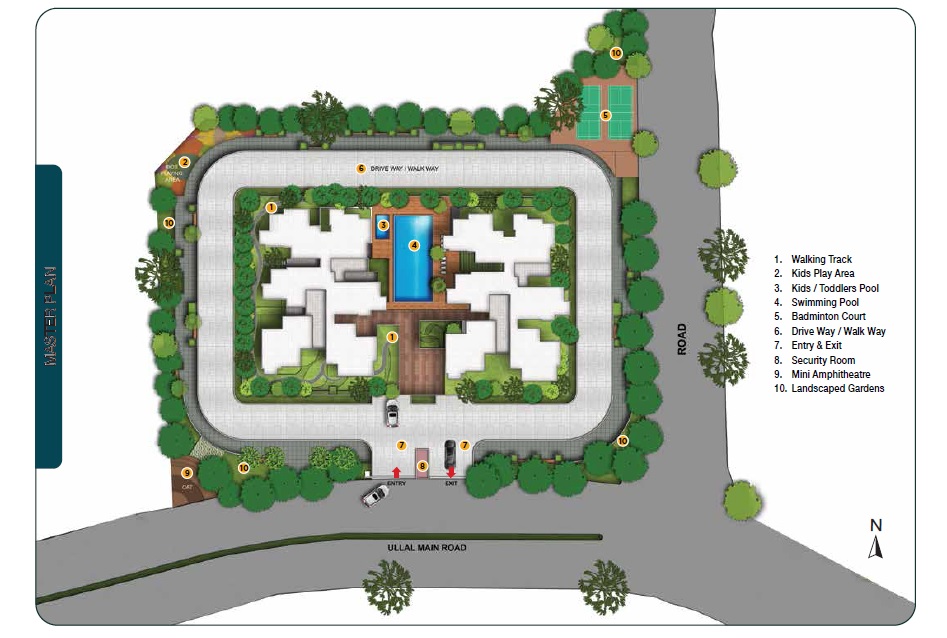 Navami Chamara Heights Master Plan Image