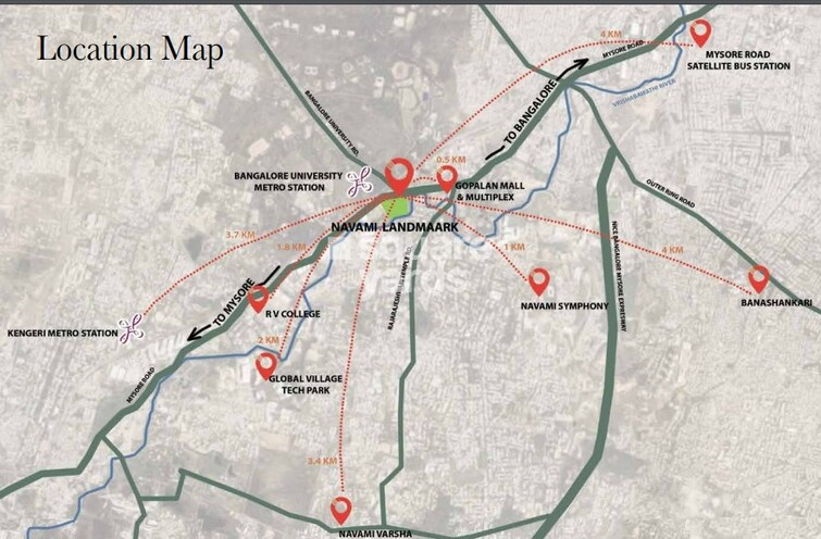 Navami LandMaark Location Image