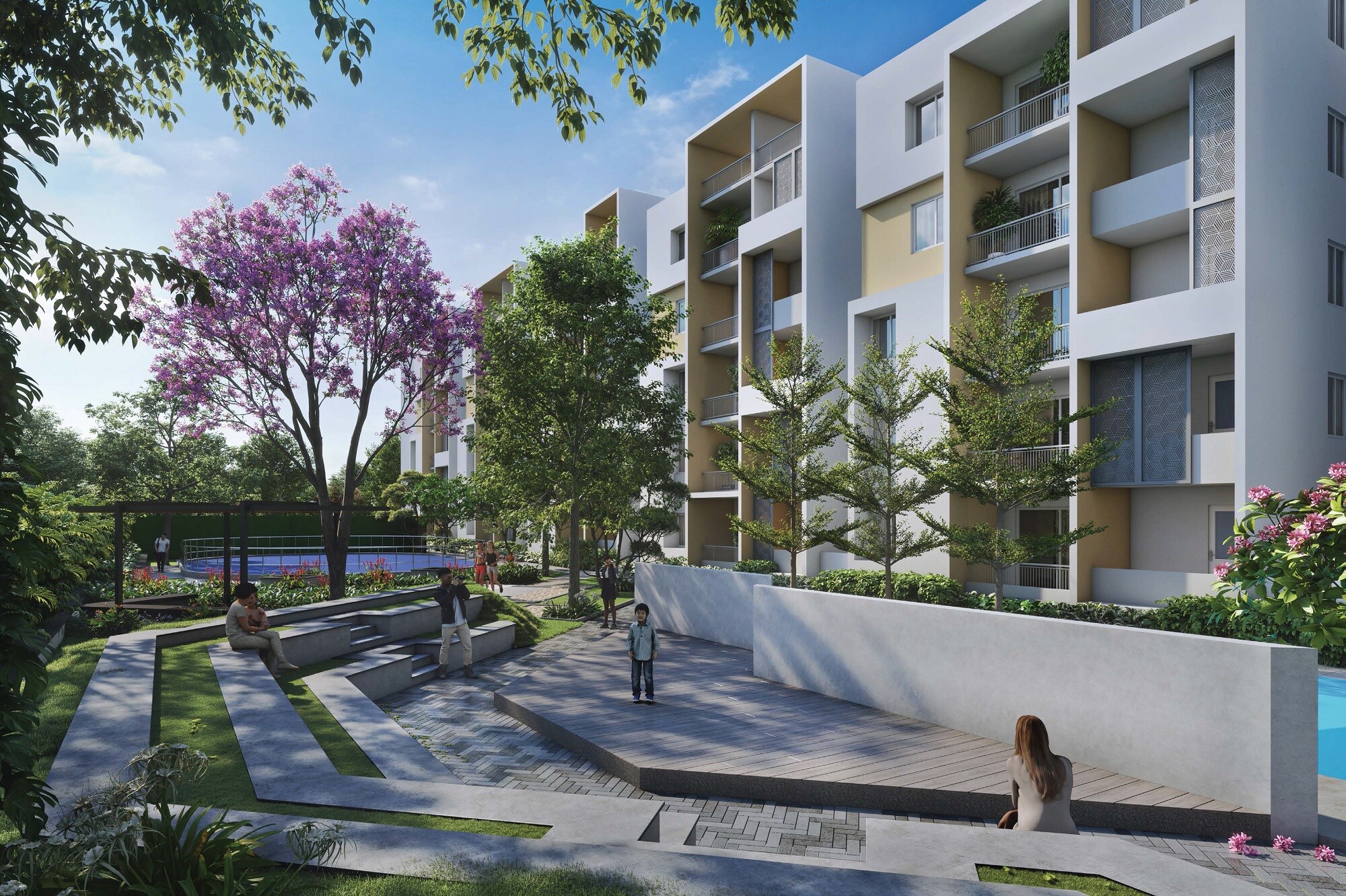 Navanaami Courtyard Of Life