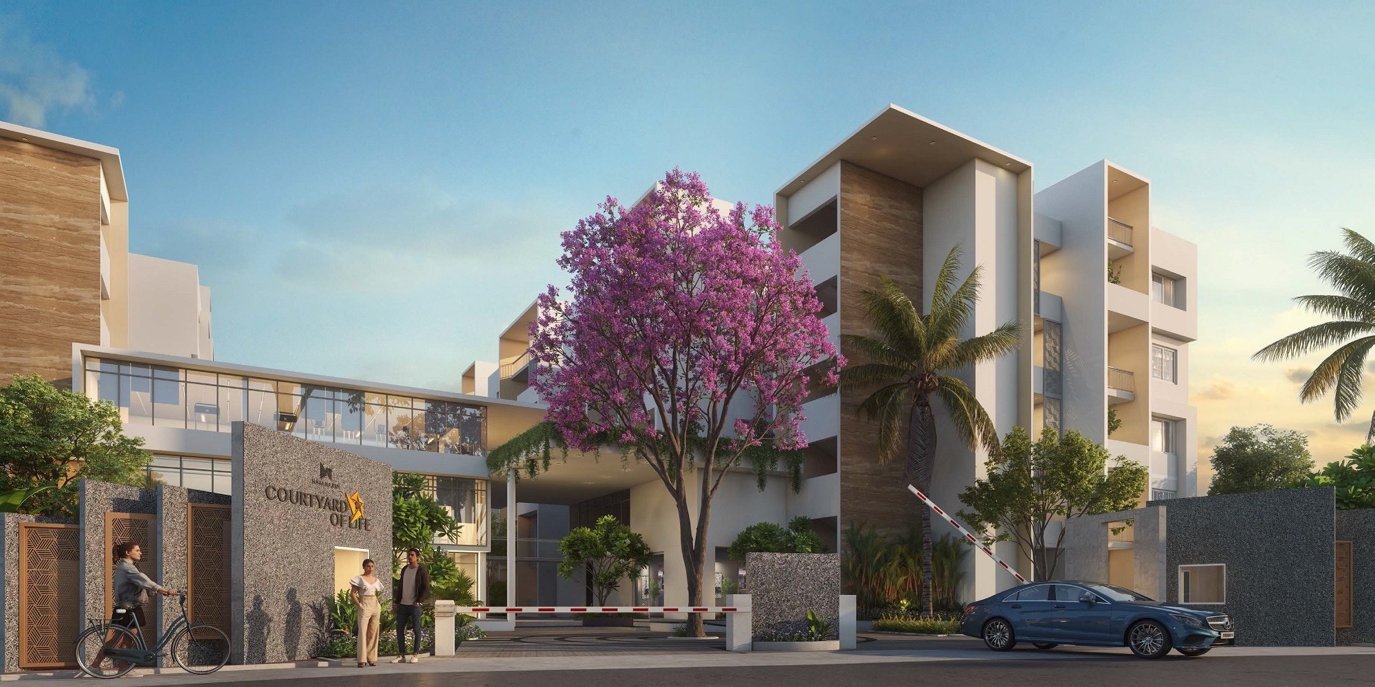 Navanaami Courtyard Of Life Entrance View