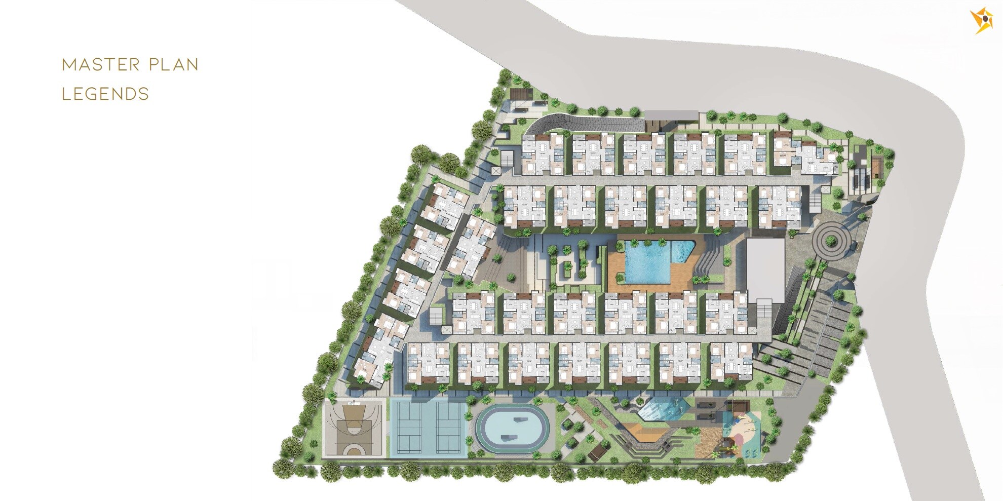 Navanaami Courtyard Of Life Master Plan 1