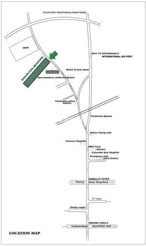 NCC Nagarjuna Meadows 2 Location Image