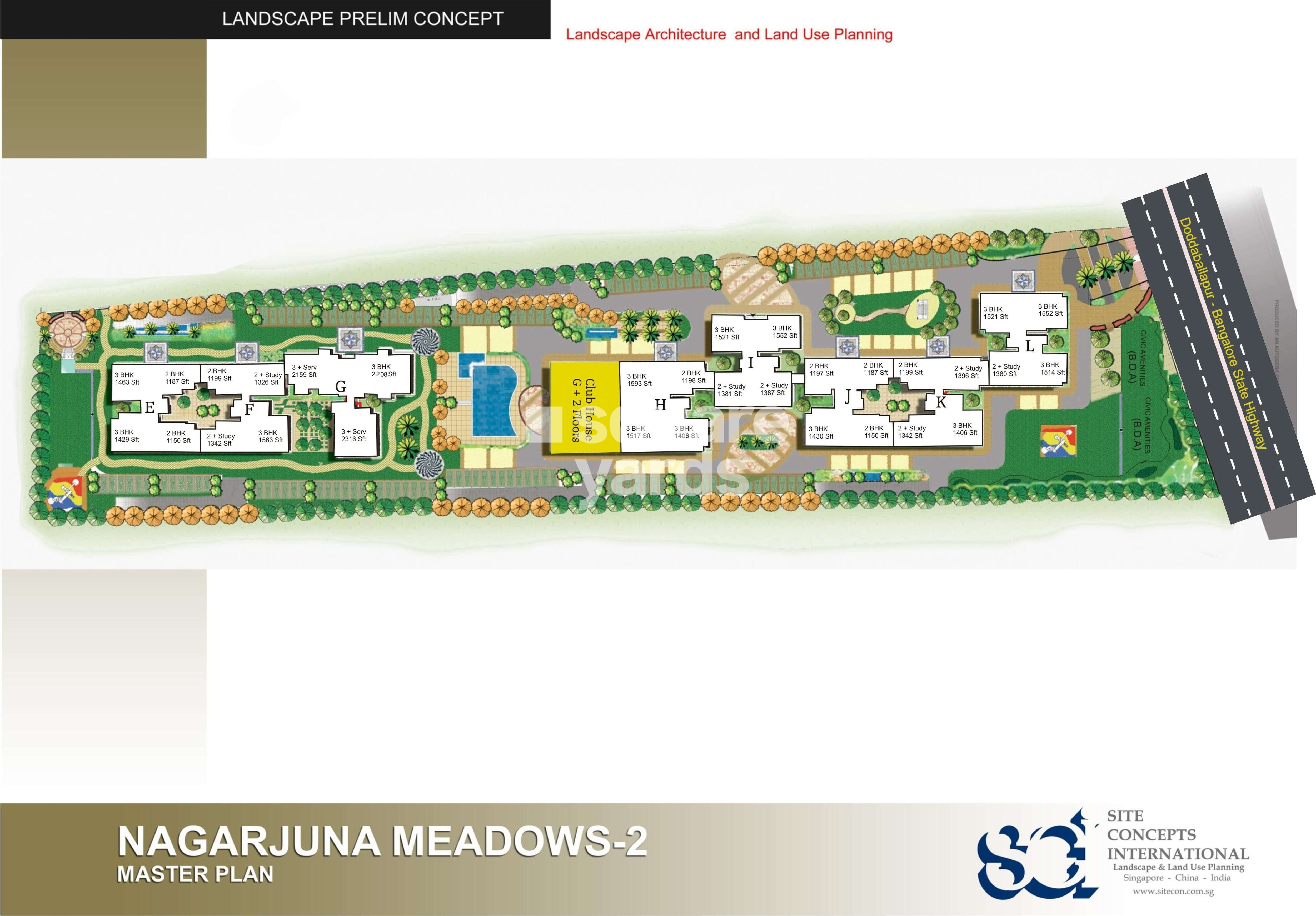 NCC Nagarjuna Meadows 2 Master Plan 1