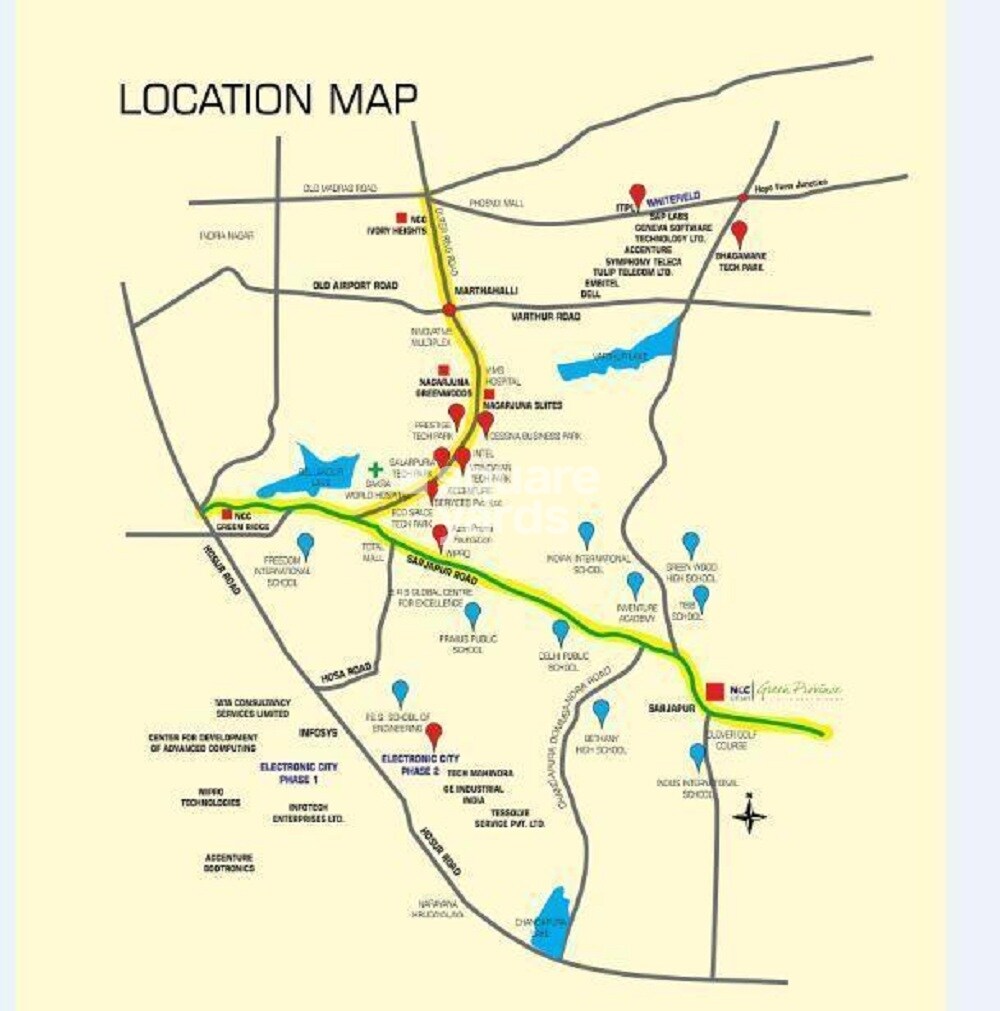 NCC Urban Green Province Location Image