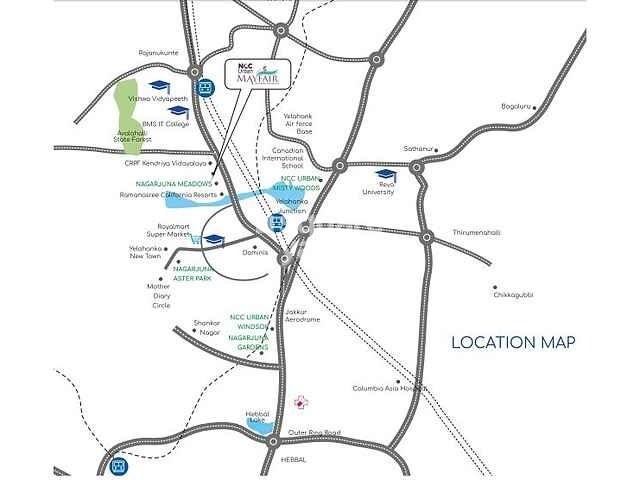 NCC Urban Mayfair Location Image