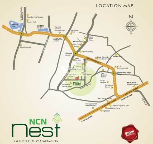 NCN Nest Location Image