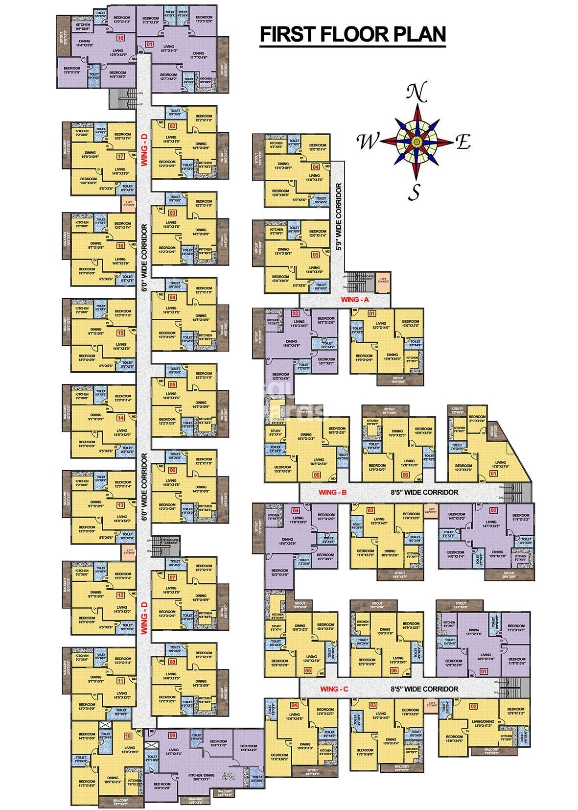 Neeraja Sarovar Floor Plans 1